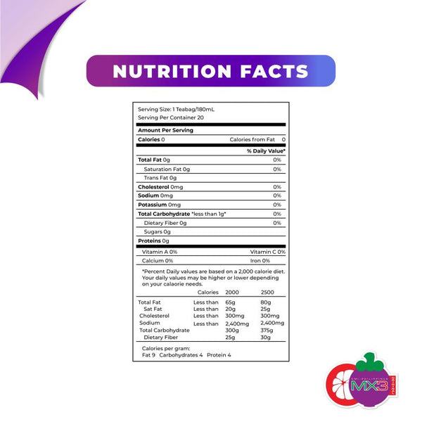 MX3 Mangosteen Tea