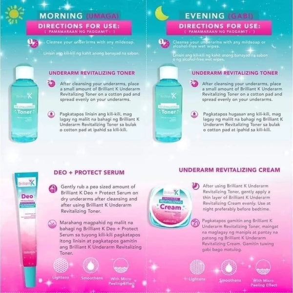 Brilliant K Underarm Revitalizing Kit