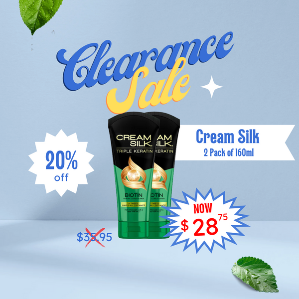 Cream Silk Triple Keratin Biotin