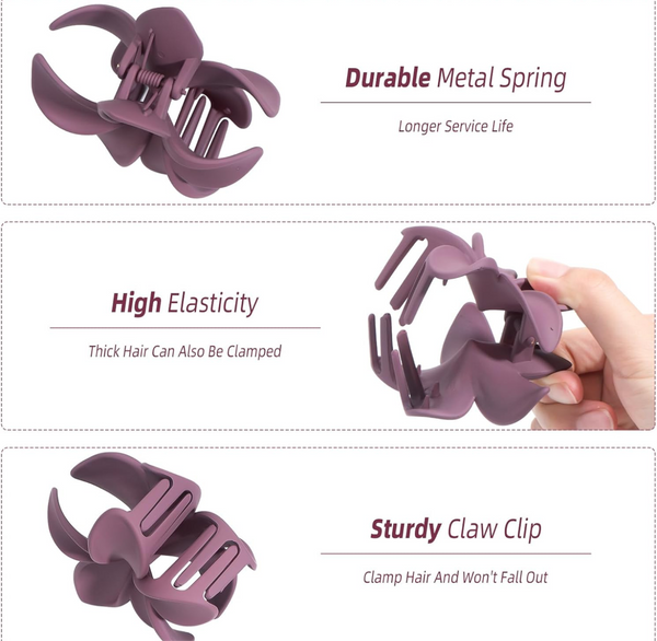 Hawaiian Flower Hair Clips