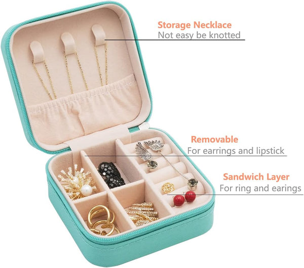 Mini Jewelry Travel Case