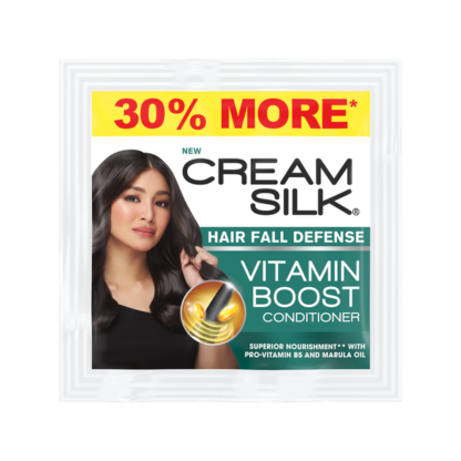 Cream Silk Hair Fall Defense Vitamin Boost Conditioner - 12 Sachet x 13ml