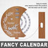 Wooden Perpetual Calendar (Moon Calendar)