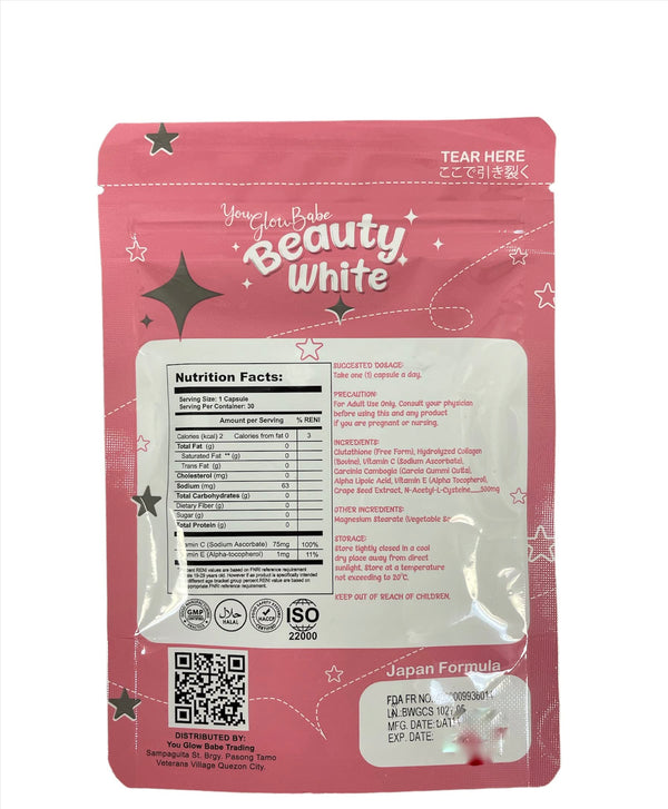 You Glow Babe Beauty White Glutathione Collagen