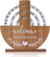 Wooden Perpetual Calendar (Observation Wheel Calendar)