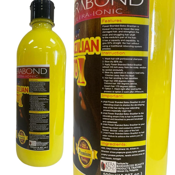KERABOND - Ultra Ionic Pinoy BRAZILIAN BOTOX - 500 ml