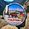 Philippine Kalesa at Luneta Park Wooden and Acrylic Refrigerator Magnet