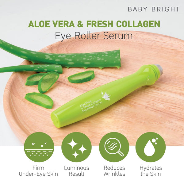 Baby Bright Eye Roller Serum Aloe Vera & Fresh Collagen