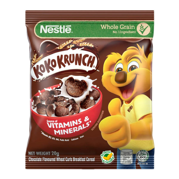 Nestle Koko Krunch Cereal Flow Pack (20g x 3 pack)