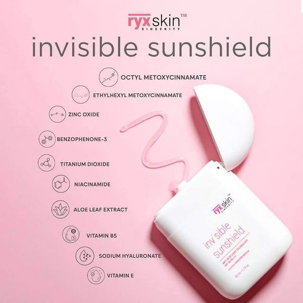 RYXSkin Invisible Sunshield