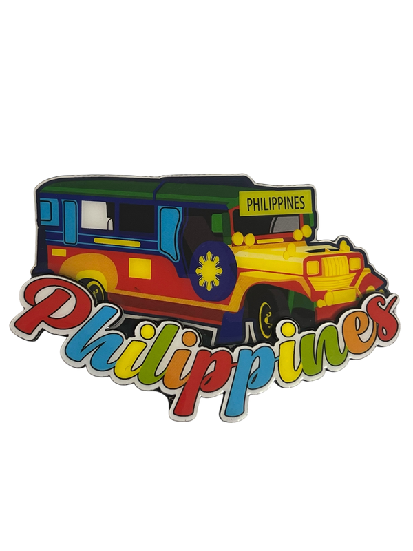 Refrigerator Magnet Jeepney