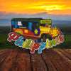Refrigerator Magnet Jeepney