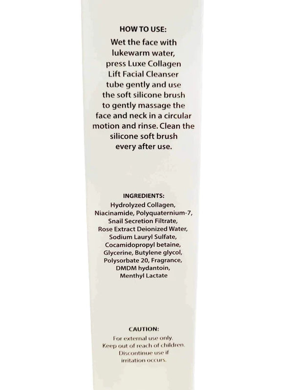 Luxe Skin Collagen Lift Facial Cleanser