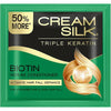 Cream Silk Triple Keratin Biotin Serum Conditioner Ultimate Hair Fall Defiance 6 Sachet x 15ml