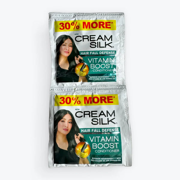 Cream Silk Hair Fall Defense Vitamin Boost Conditioner - 12 Sachet x 13ml