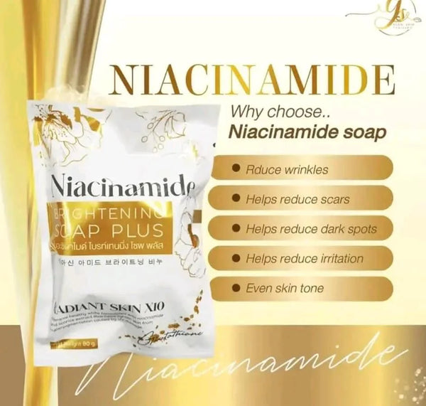 Glow Skin Niacinamide Brightening Soap Plus