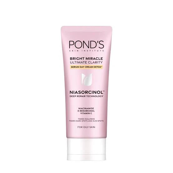 Pond's Bright Miracle Ultimate Clarity Serum Day Cream Detox