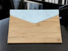 Bamboo Cover Notebook with Felt Accent | A5 | Magnetic Flap Enclosure
