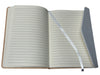 Bamboo Cover Notebook with Felt Accent | A5 | Magnetic Flap Enclosure