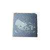 Slate Coaster – Laser Engraved ( Philippine Oasis )