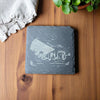 Slate Coaster – Laser Engraved ( Philippine Oasis )
