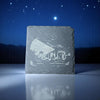 Slate Coaster – Laser Engraved ( Philippine Oasis )