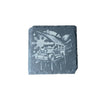 Slate Coaster – Laser Engraved ( Jeepney )