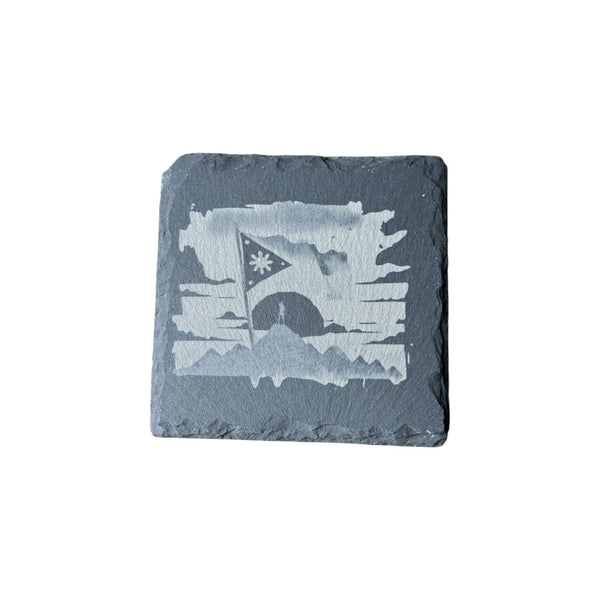 Slate Coaster – Laser Engraved ( Philippine The Conquer )