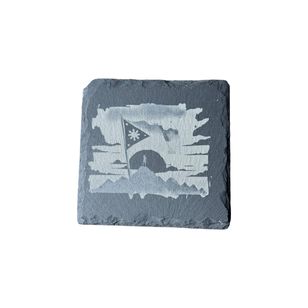 Slate Coaster – Laser Engraved ( Philippine The Conquer )