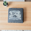 Slate Coaster – Laser Engraved ( Philippine The Conquer )