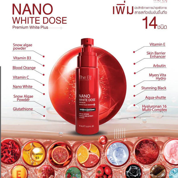 The Elf Nano White Dose Premium White Plus Serum