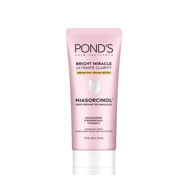 Pond's Bright Miracle Ultimate Clarity Serum Day Cream Detox