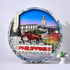 Philippine Kalesa at Luneta Park Wooden and Acrylic Refrigerator Magnet