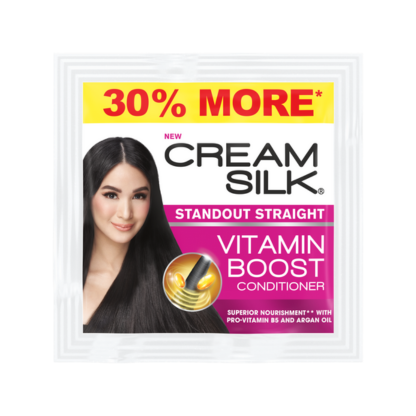 Cream Silk Standout Straight Vitamin Boost Conditioner - 12 Sachet x 13ml