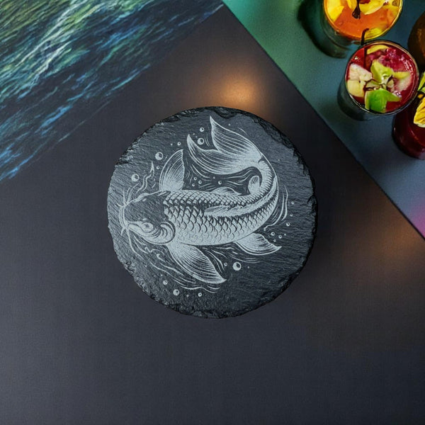 Slate Coaster β Ocean Spirits Engraved Slate Coaster