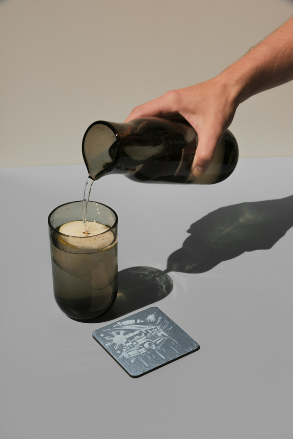 Slate Coaster – Laser Engraved ( Jeepney )