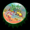 Philippine Metallic Fiber Glass Refrigerator Magnet and a Can / Bottle Opener ( Jeepney )