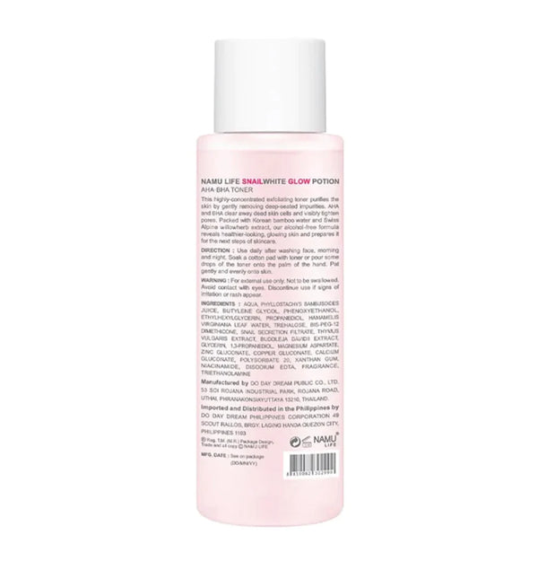 Snailwhite Glow Potion AHA-BHA Toner