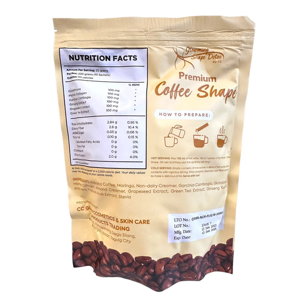 Glowming Shape Detox Premium Coffee Shape