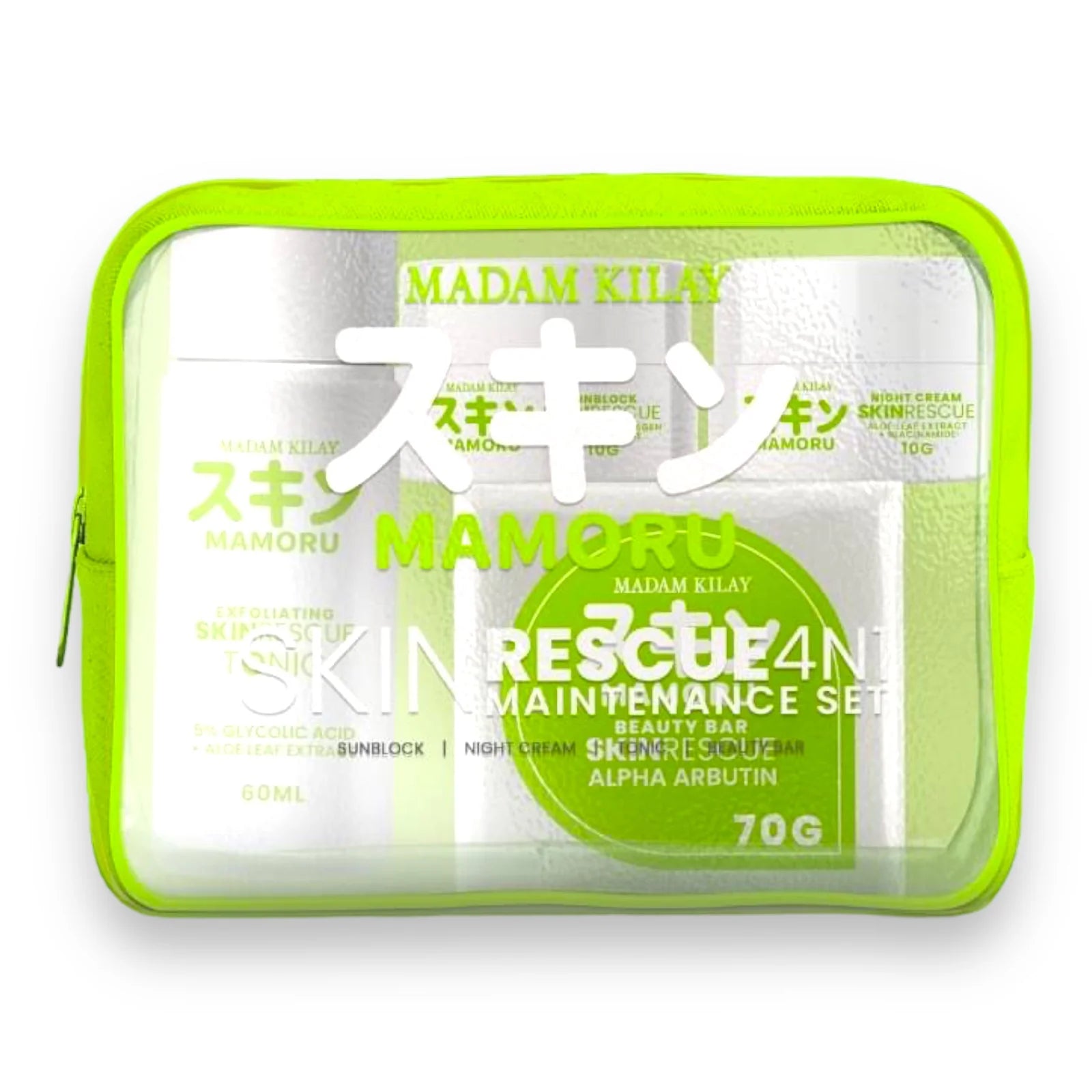 Madam Kilay Mamoru Skin Rescue 4 in 1 - Maintenance Set