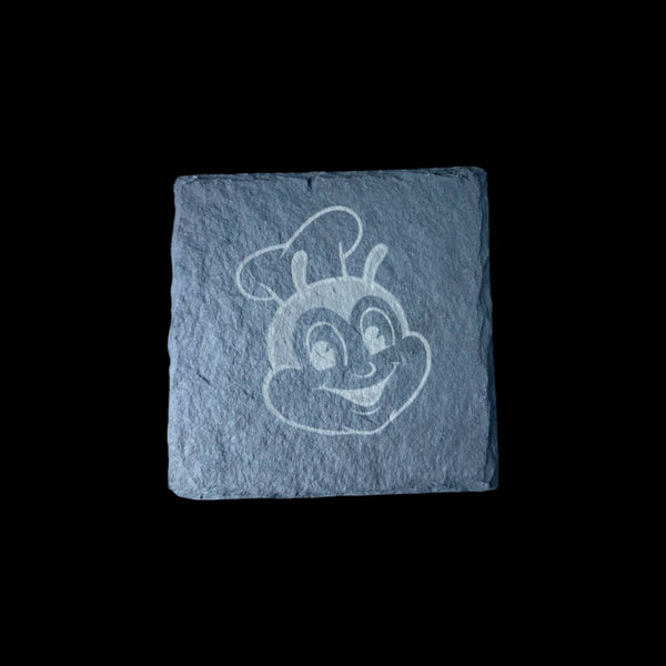 Slate Coaster – Laser Engraved (Jollibee)