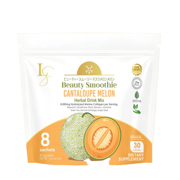 Luxe Slim Cantaloupe Melon Beauty Smoothie
