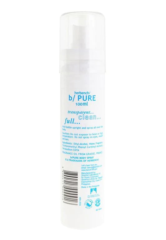 Bench b/ Pure Body Spray