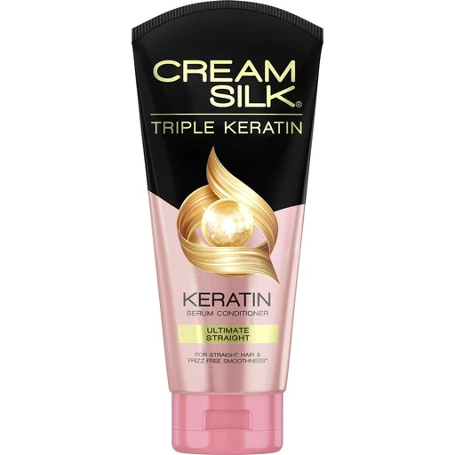 CREAM SILK KERATIN SERUM CONDITIONER 2本 Cream Silk Triple Keratin Ultimate Straight Serum