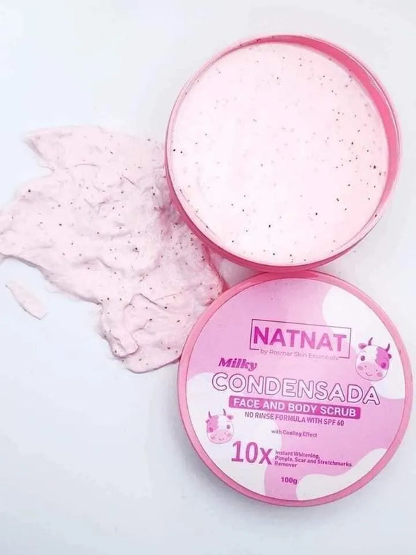 NatNat Milky Condensada Face & Body Scrub