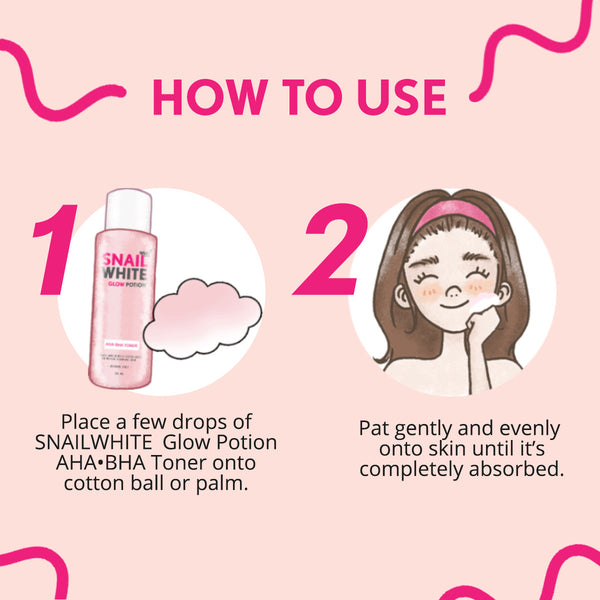 Snailwhite Glow Potion AHA-BHA Toner