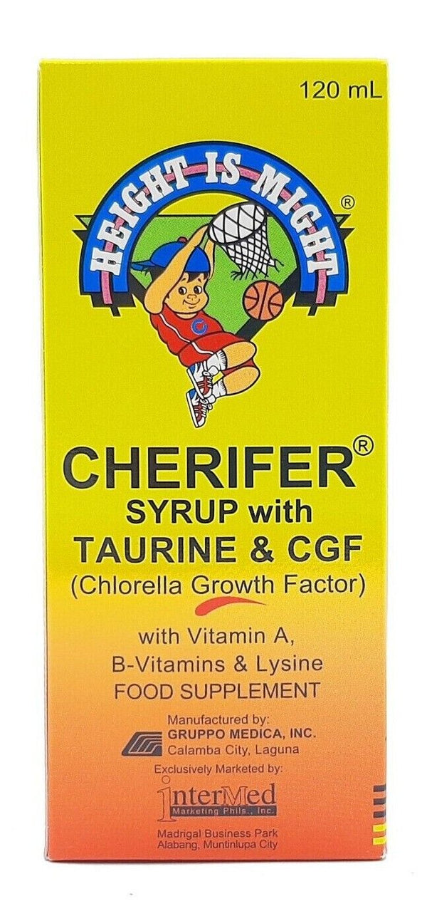 Cherifer Syrup with Taurine & CGF - Chlorella Growth Factor