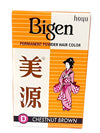 Bigen Permanent Powder Hair Color Chestnut Brown