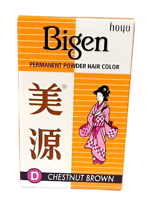 Bigen Permanent Powder Hair Color Chestnut Brown