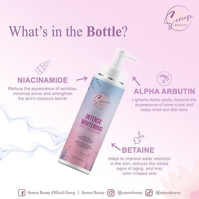 Sereese Beauty Intense Whitening Body Lotion